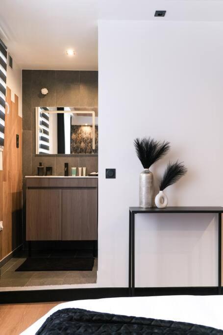 Apartamento Le Black & White - 10 Min Orly, 3 Min Gare Juvisy Athis-Mons Exterior foto