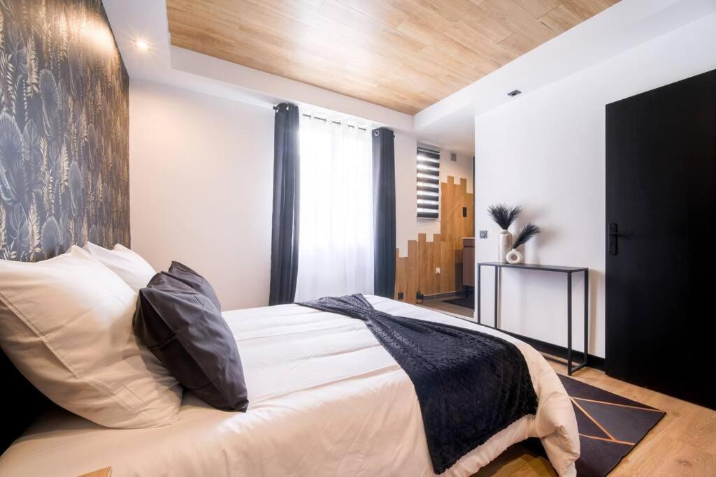 Apartamento Le Black & White - 10 Min Orly, 3 Min Gare Juvisy Athis-Mons Exterior foto