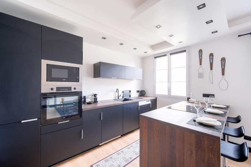 Apartamento Le Black & White - 10 Min Orly, 3 Min Gare Juvisy Athis-Mons Exterior foto
