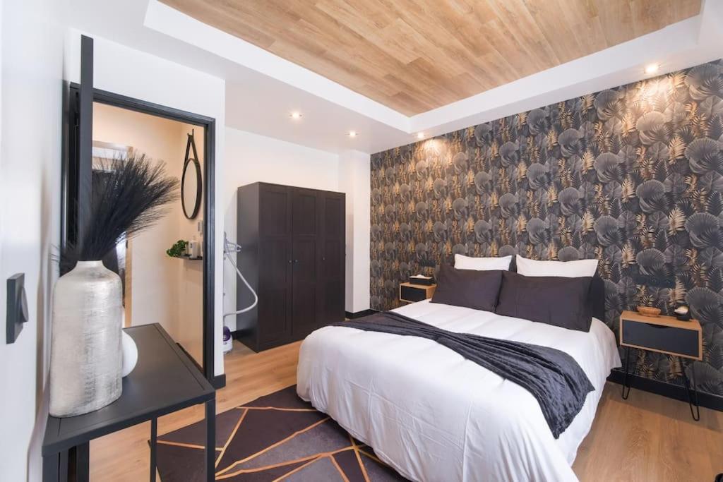 Apartamento Le Black & White - 10 Min Orly, 3 Min Gare Juvisy Athis-Mons Exterior foto