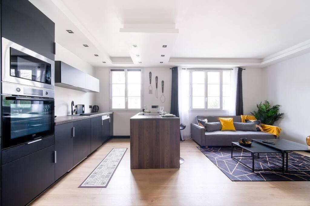 Apartamento Le Black & White - 10 Min Orly, 3 Min Gare Juvisy Athis-Mons Exterior foto